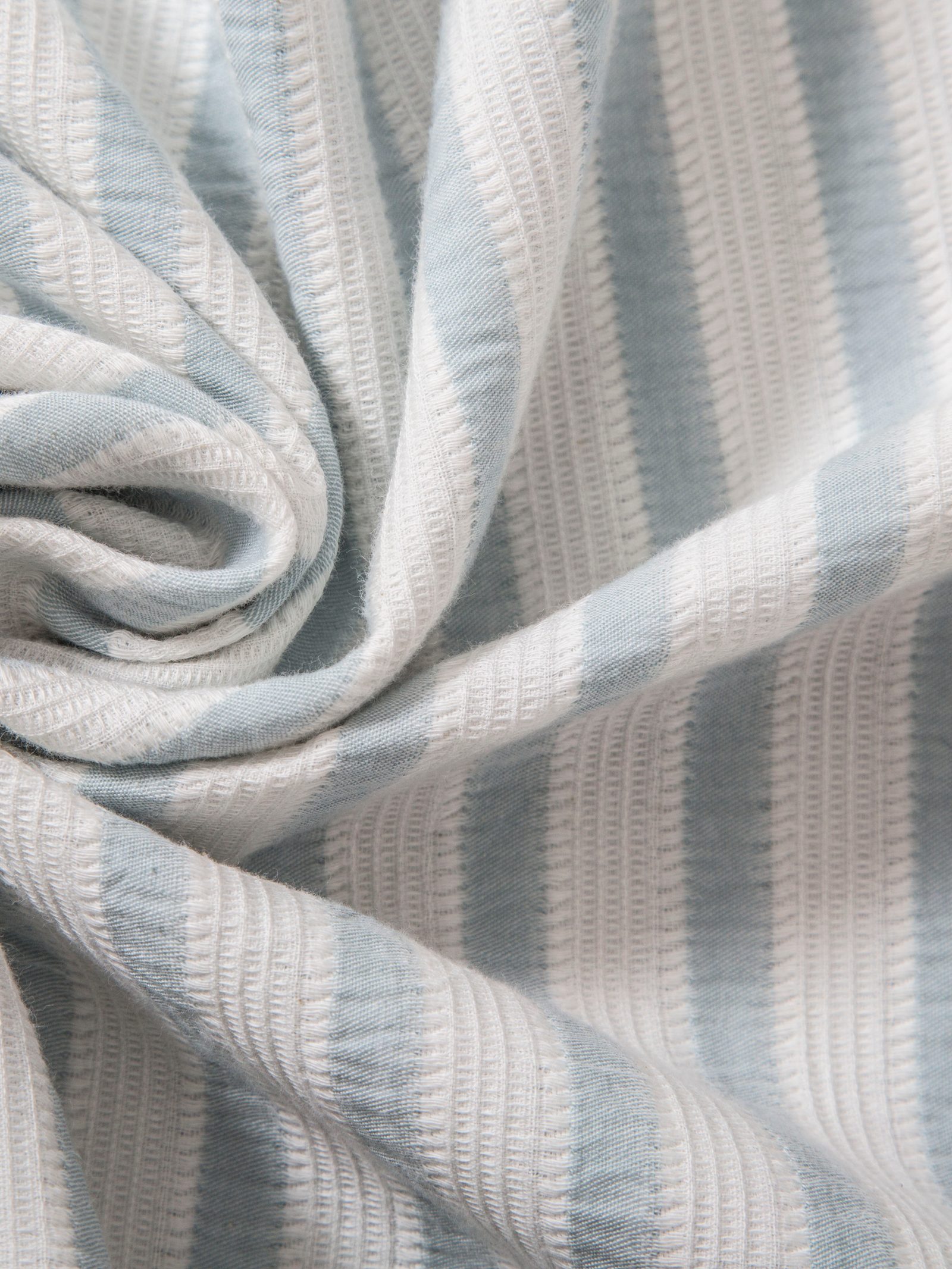 Stripe Muslin Голубое серебро