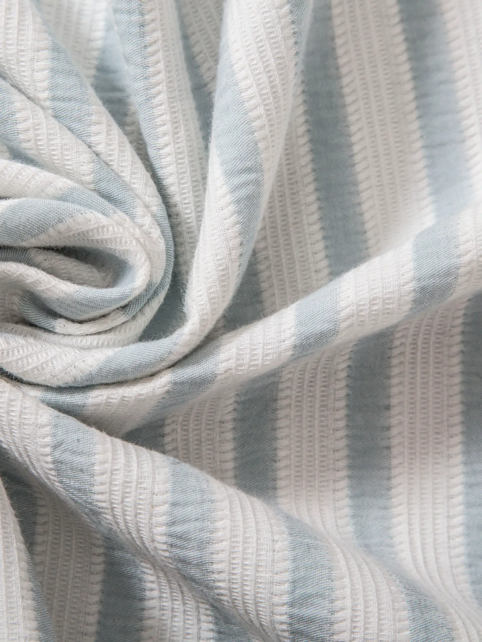 Stripe Muslin Голубое серебро