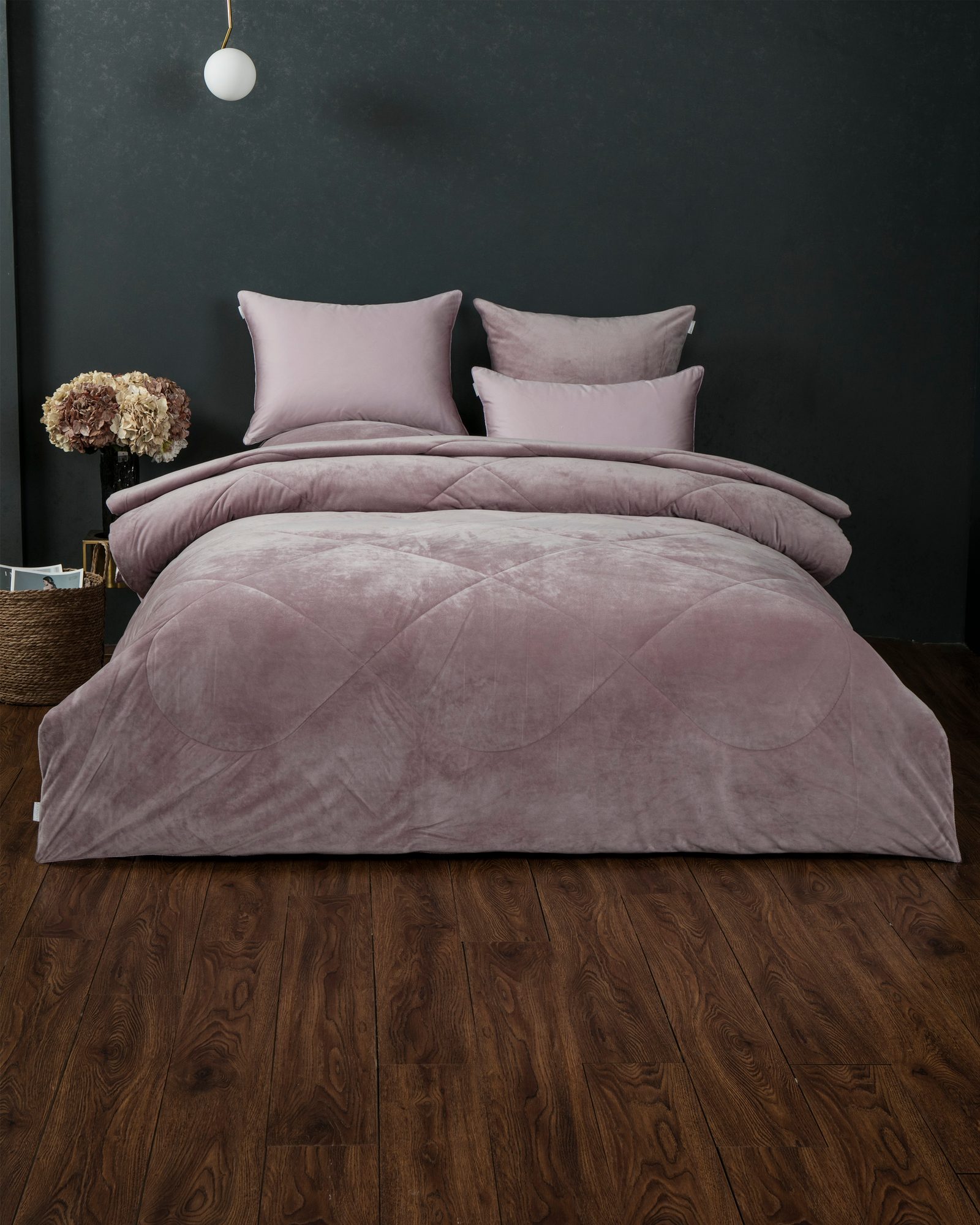 «Dolce Fiore АВС Egypt Cotton» Вуаль пепельная орхидея
