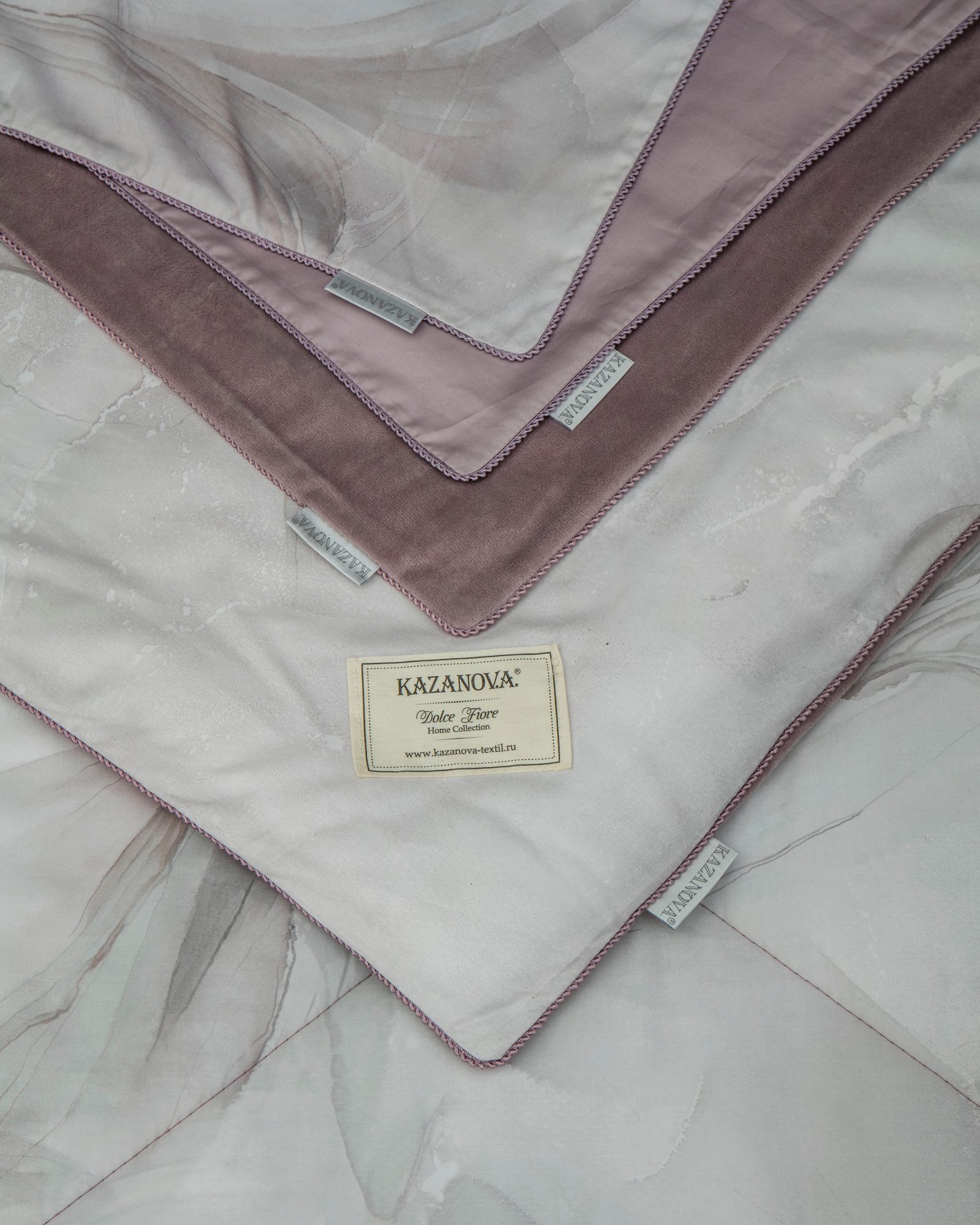 «Dolce Fiore АВС Egypt Cotton» Вуаль пепельная орхидея
