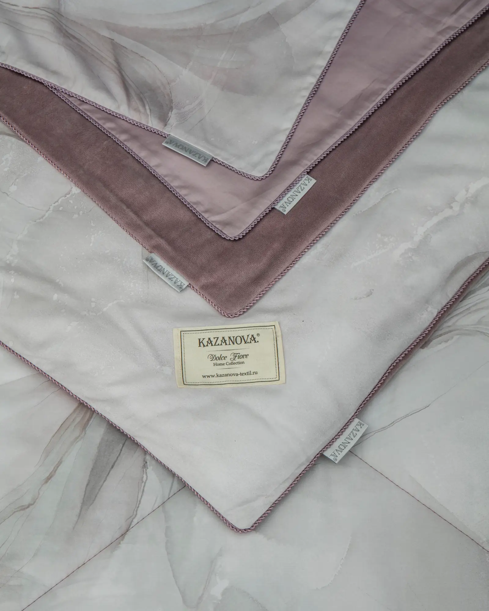 «Dolce Fiore АВС Egypt Cotton» Вуаль пепельная орхидея