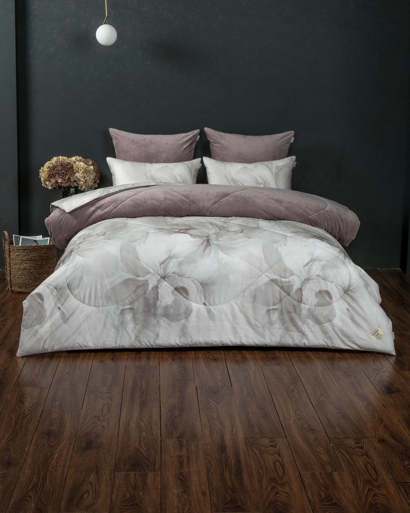 «Dolce Fiore АВС Egypt Cotton» Вуаль пепельная орхидея