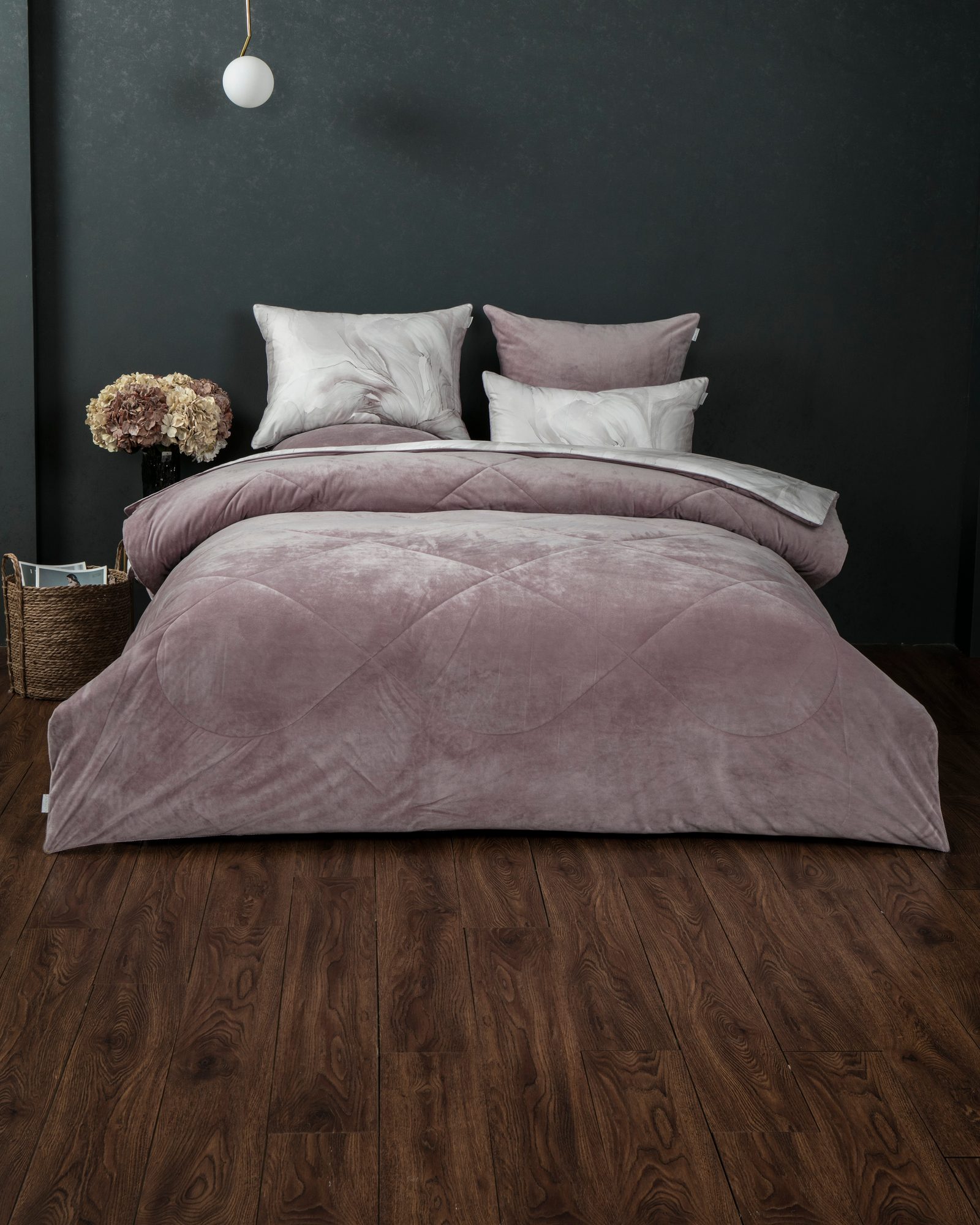 «Dolce Fiore АВС Egypt Cotton» Вуаль пепельная орхидея