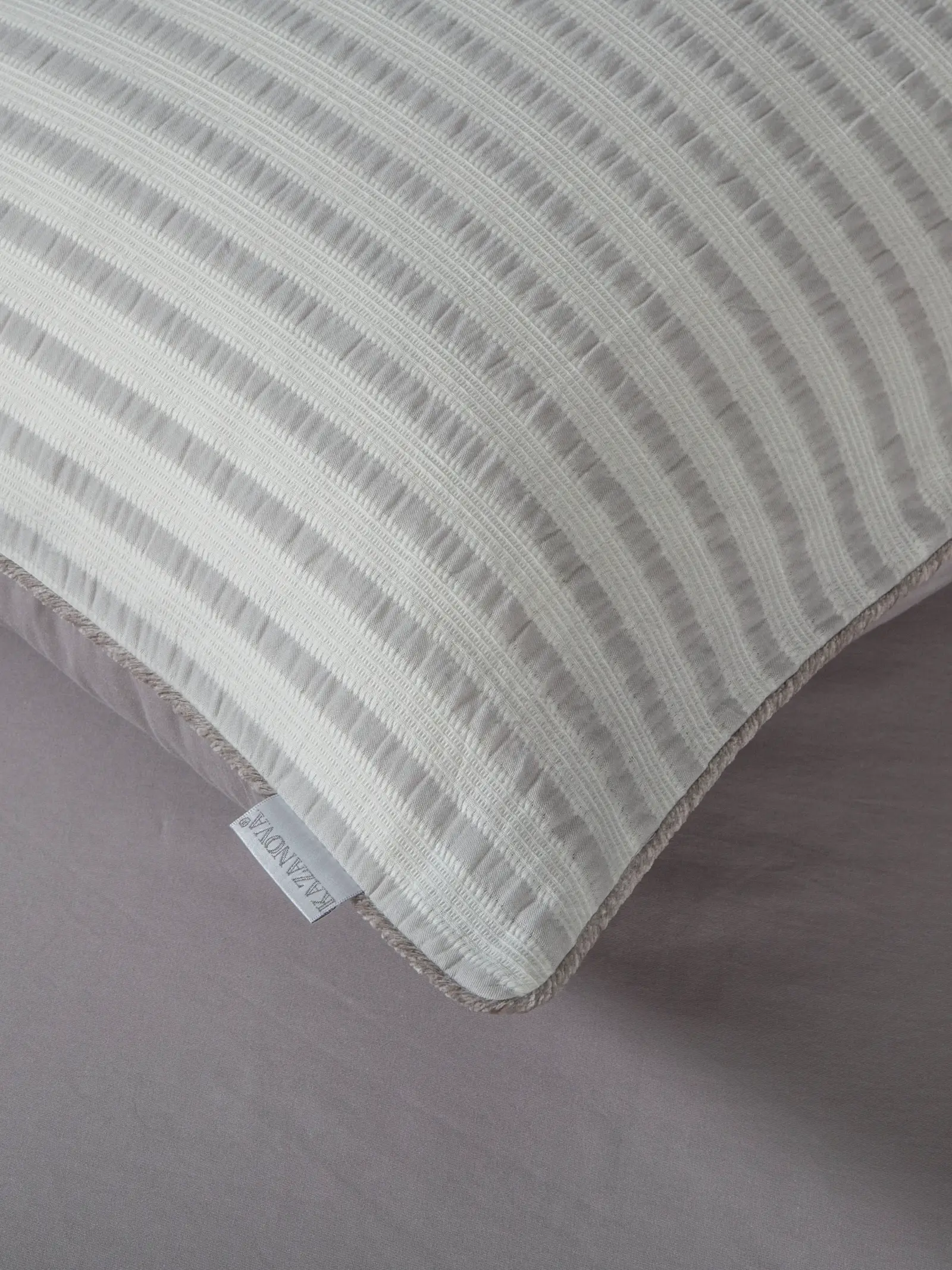 Stripe Muslin Серебро платина