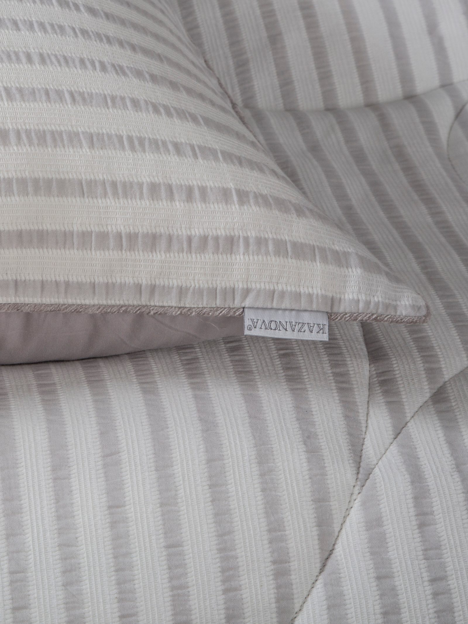 Stripe Muslin Серебро платина