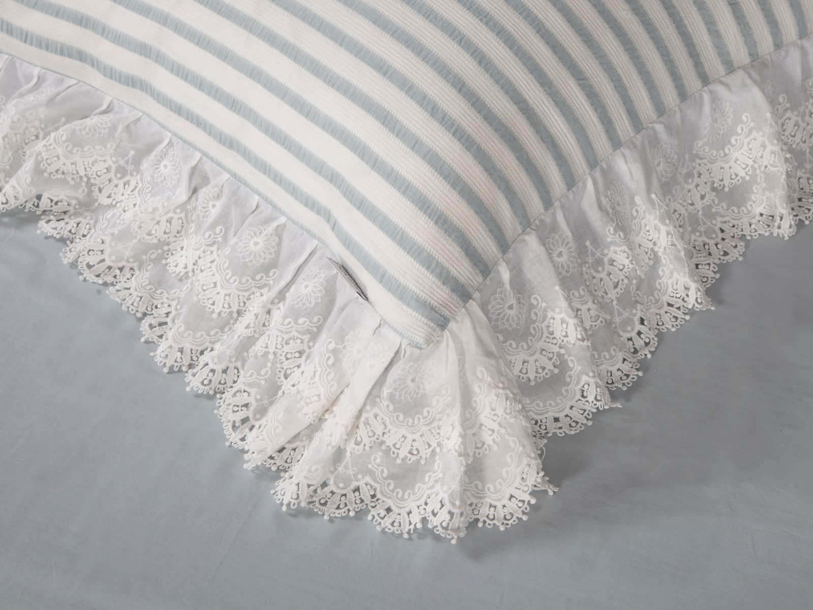 Stripe Muslin Голубое серебро