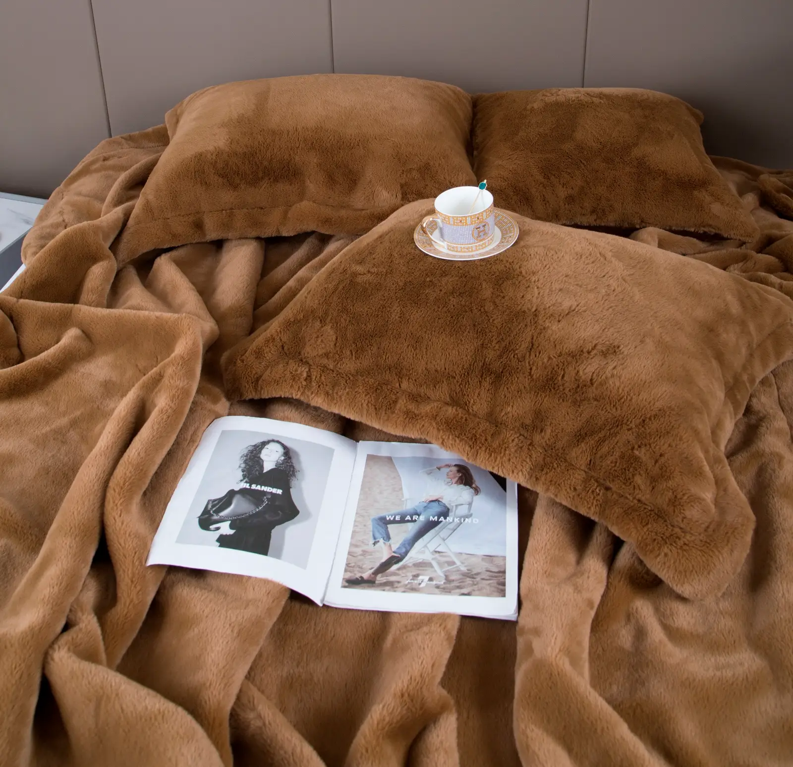 « Rabbit Fur Collection » Охра