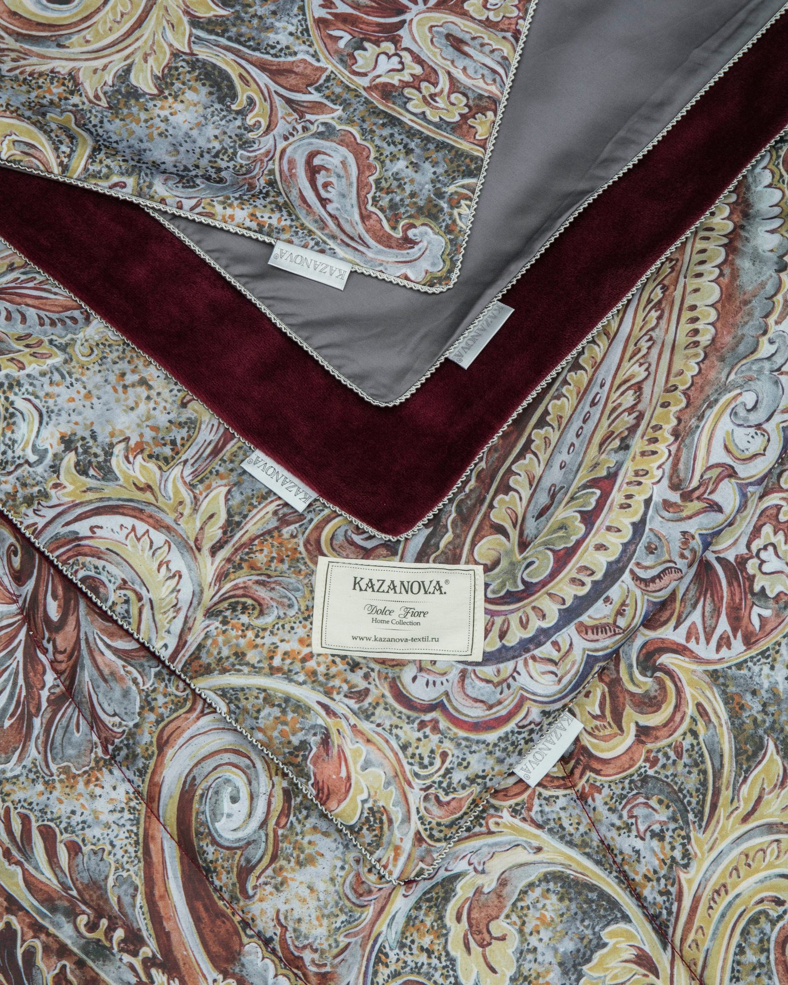 «Dolce Fiore АВС Egypt Cotton» Агра бургунд платина
