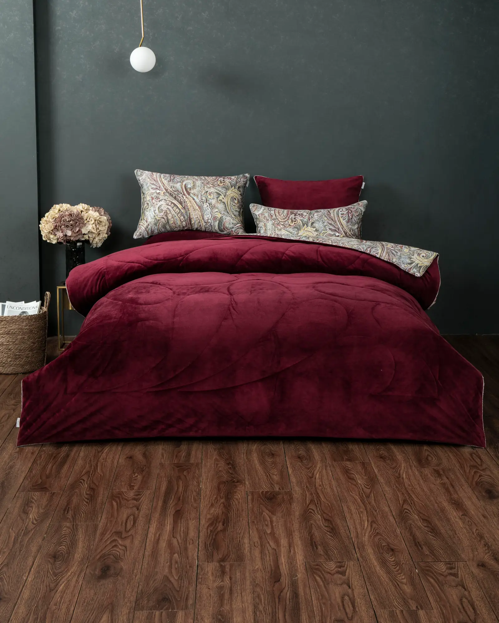«Dolce Fiore АВС Egypt Cotton» Агра бургунд платина