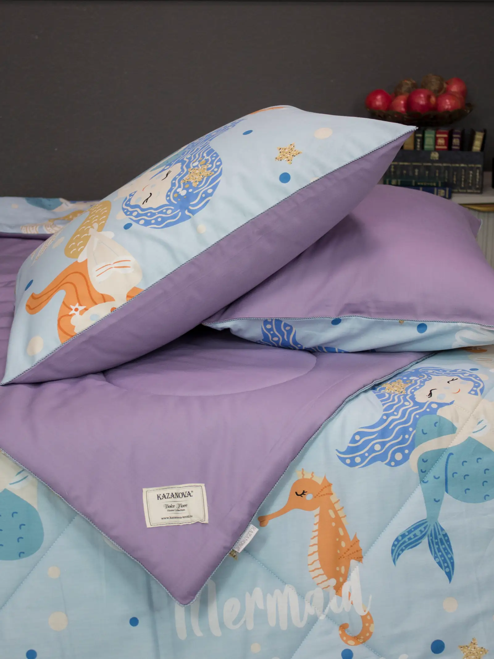 "Dolce Fiore Cotton" Ариэль лазурный орхидея