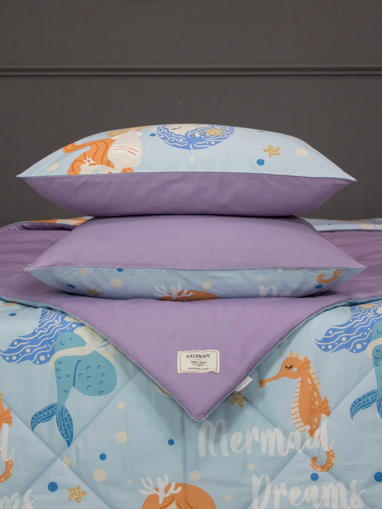 "Dolce Fiore Cotton" Ариэль лазурный орхидея