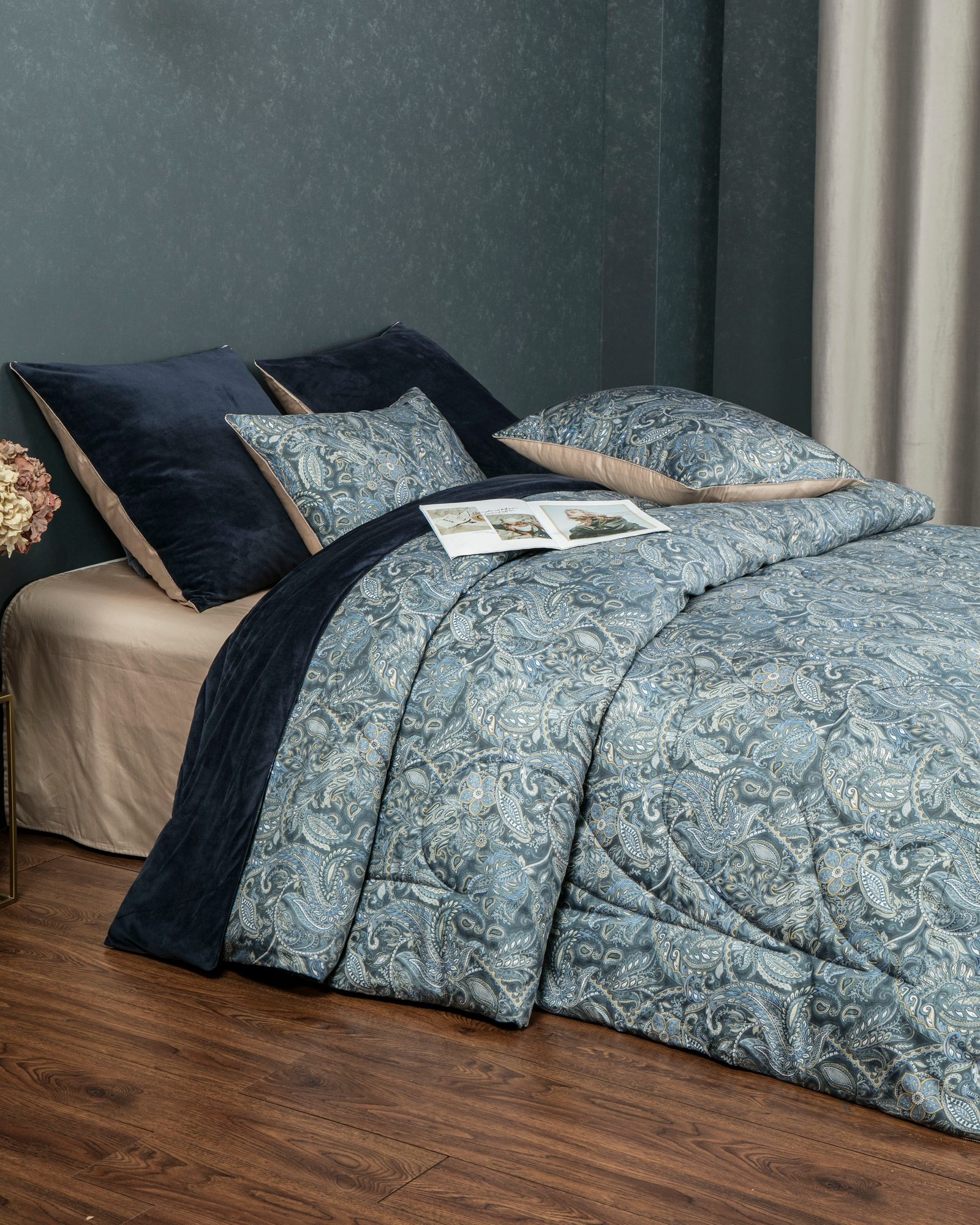 «Dolce Fiore АВС Egypt Cotton» Маркос индиго бежевый