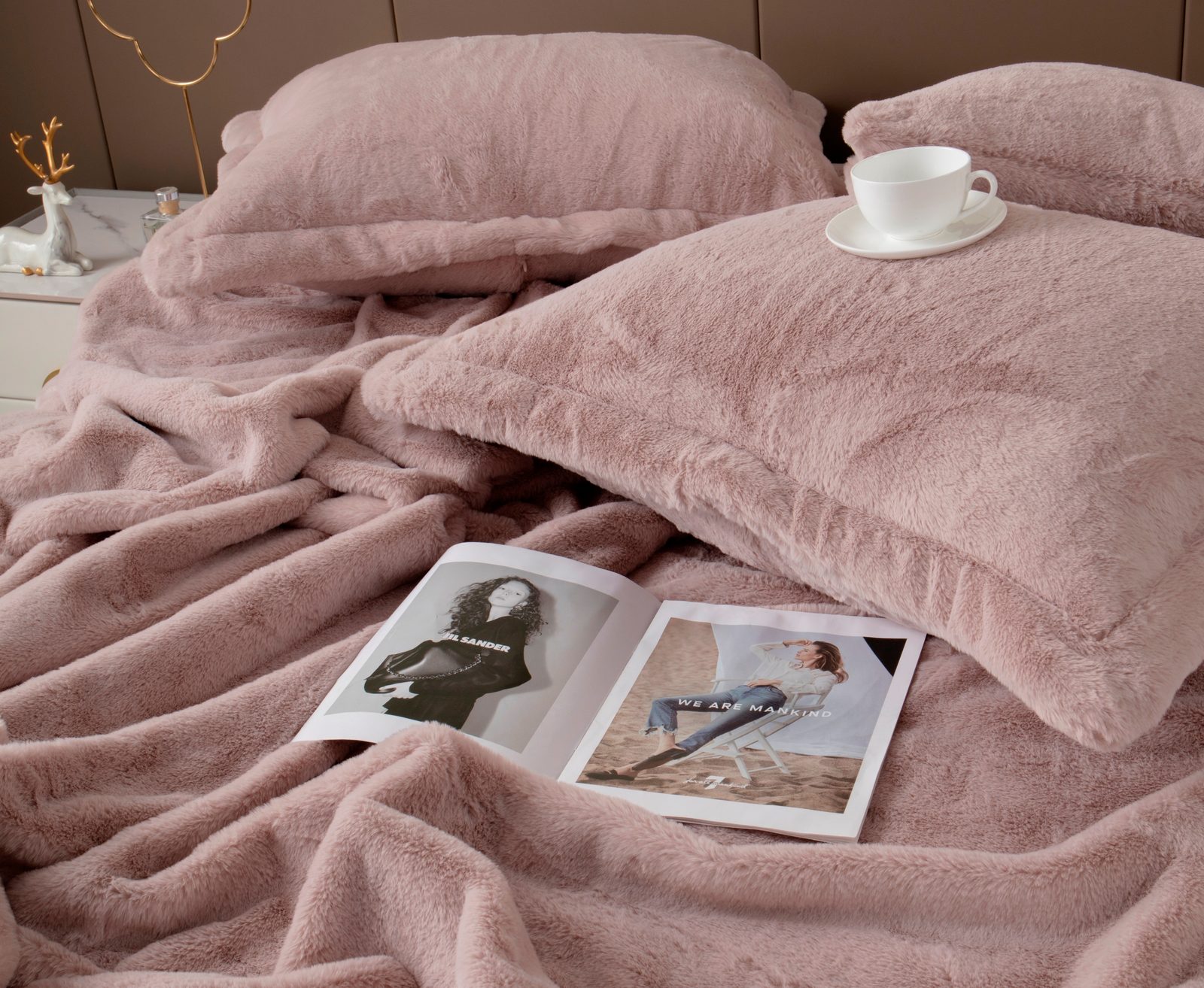 « Rabbit Fur Collection » Пудра жемчуг